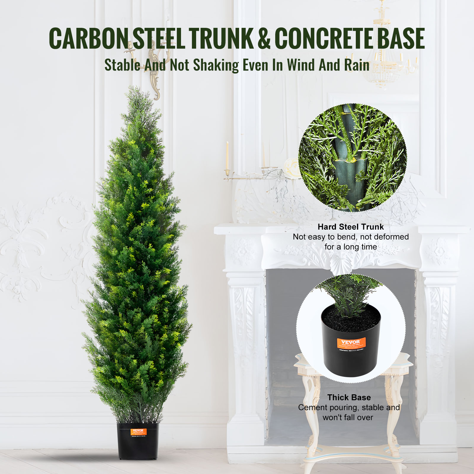 SucceBuy Artificial Cedar Topi - Dracaena Marginata review and price