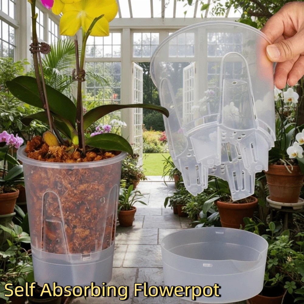 Plastic Self Absorbing Flowerp - Aloe Vera Pot review and price