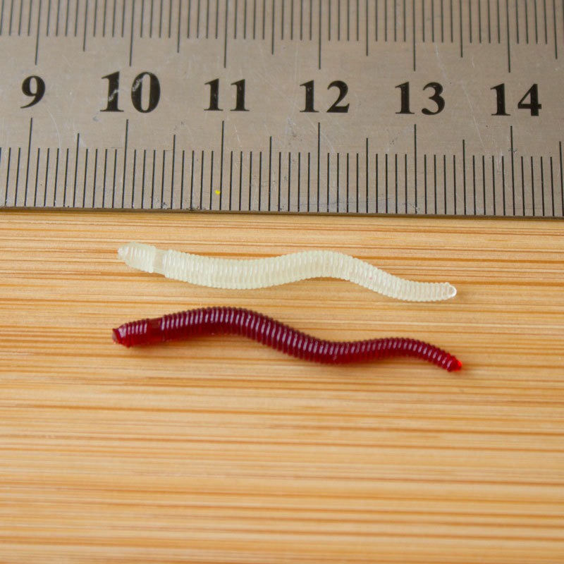 50Pcs Fishing Lures Lifelike F - Aglaonema Red review and price