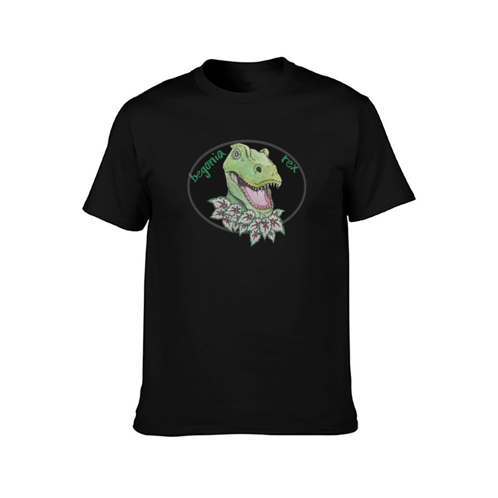T rex begonia T-Shirt Casual E - Begonia Rex review and price